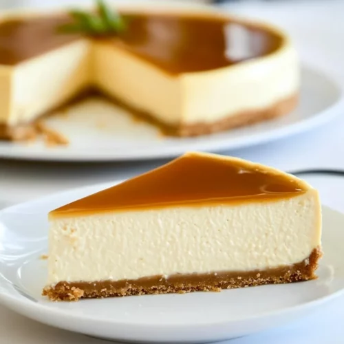 Homemade Salted Caramel Cheesecake photo