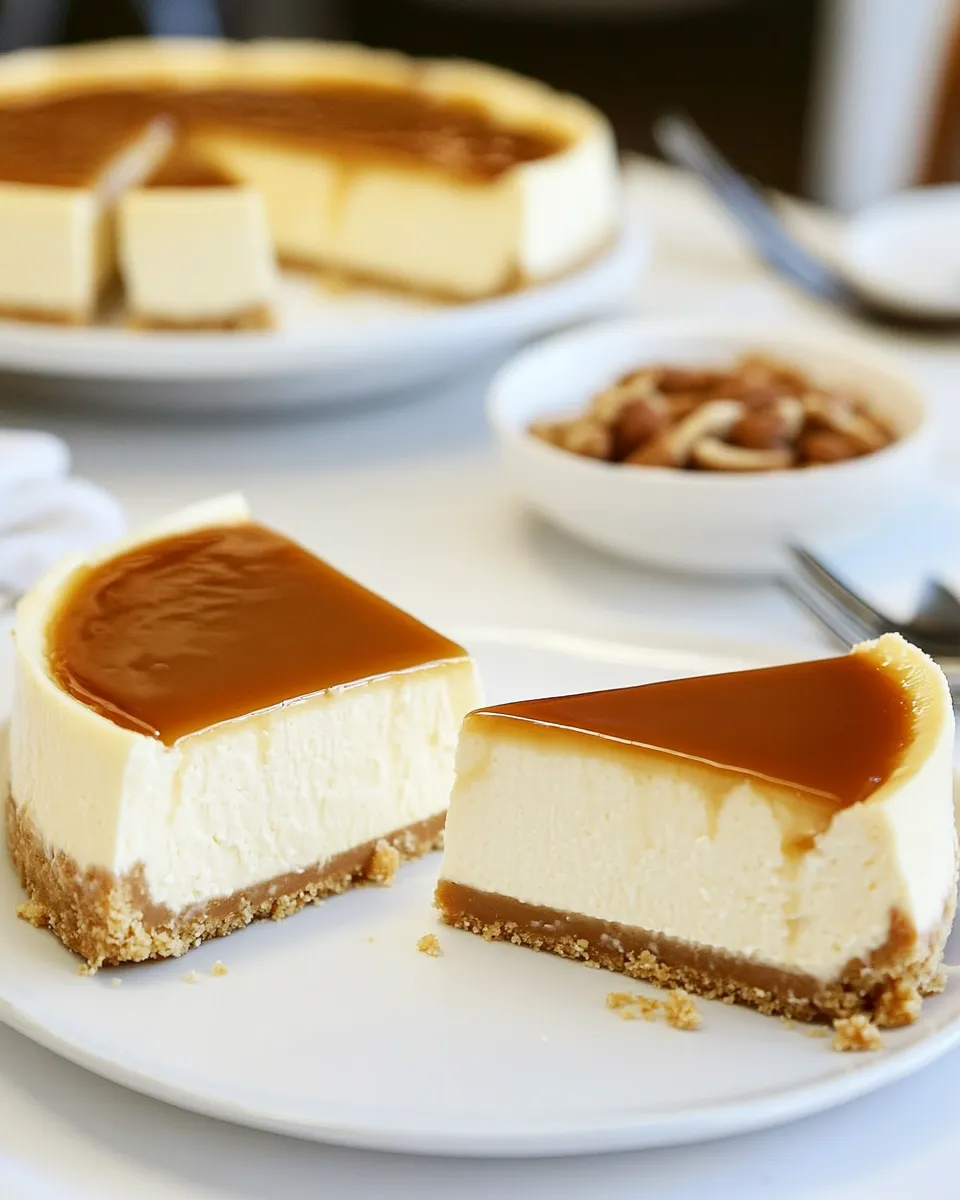 Easy Salted Caramel Cheesecake recipe photo