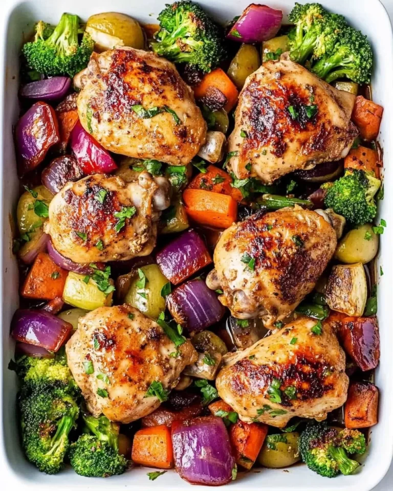 Homemade Sheet Pan Chicken and Veggies photo