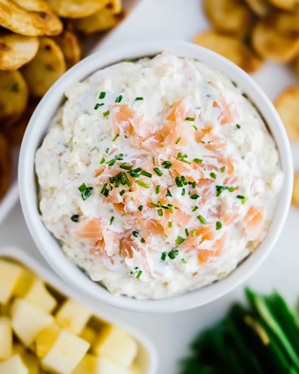 Delicious Smoked Salmon Dip Recipe dish photo