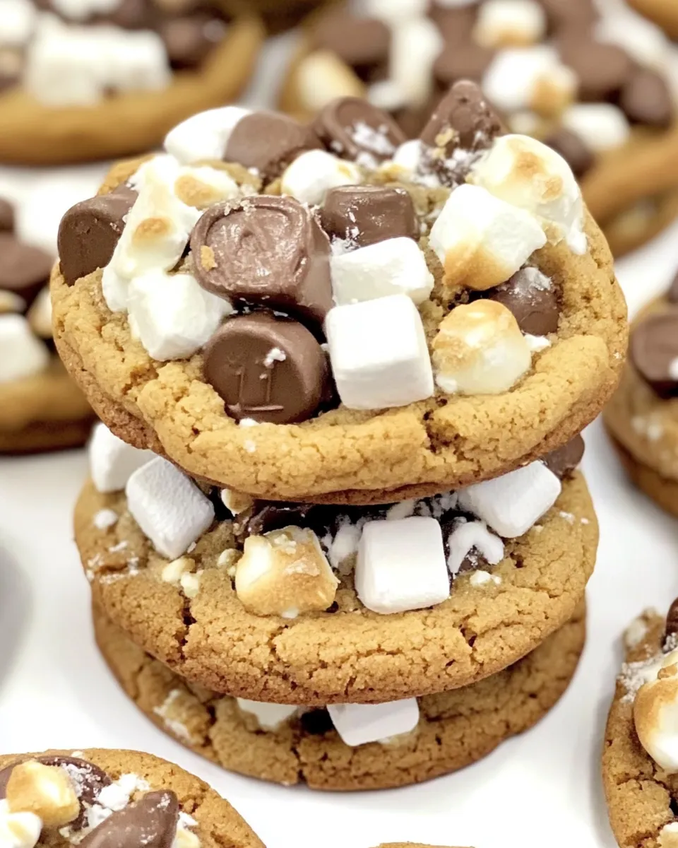 Homemade Smores Cookies recipe photo
