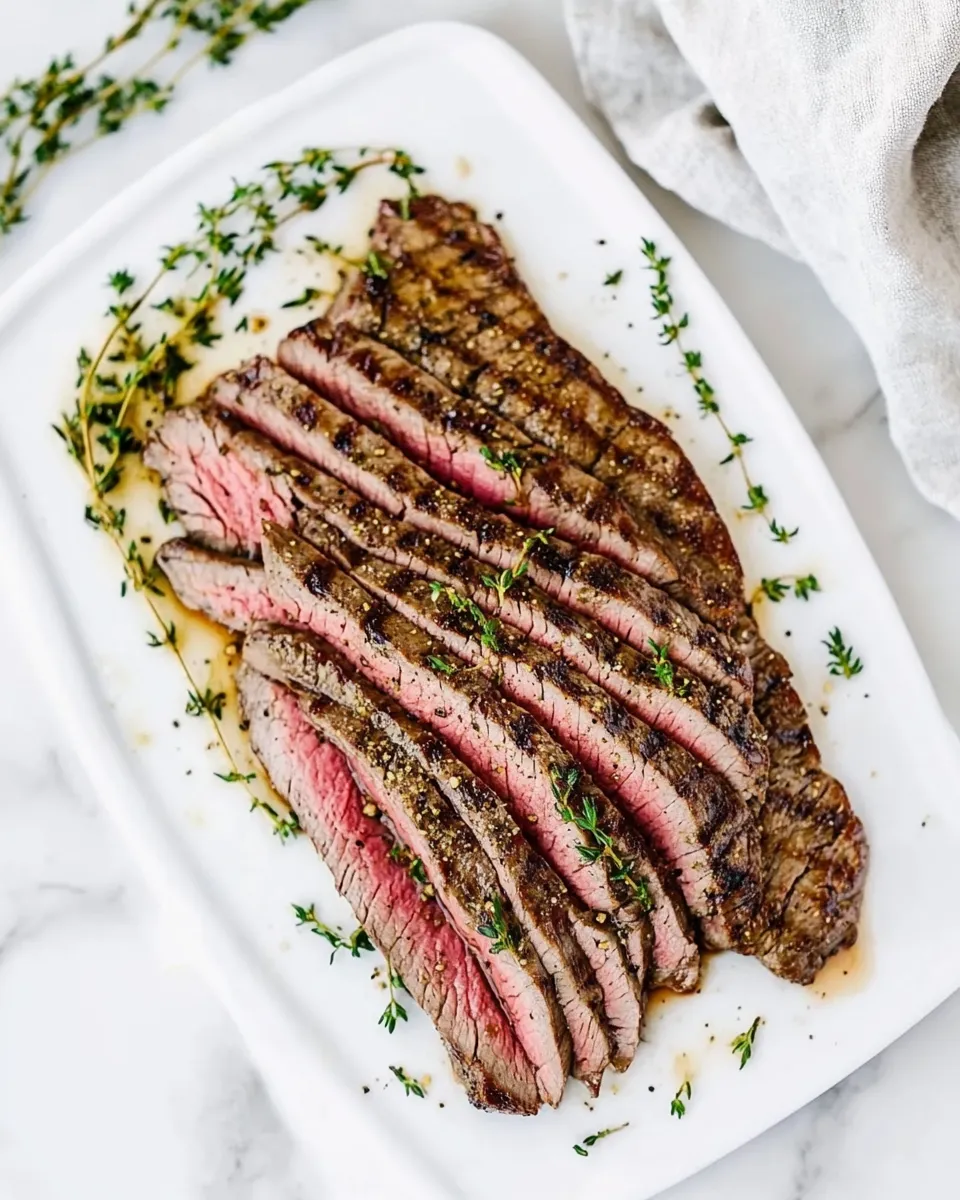 Classic Sous Vide Flank Steak dish photo