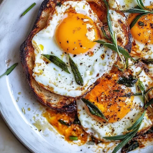 Homemade Spicy Moroccan Fried Eggs. recipe photo