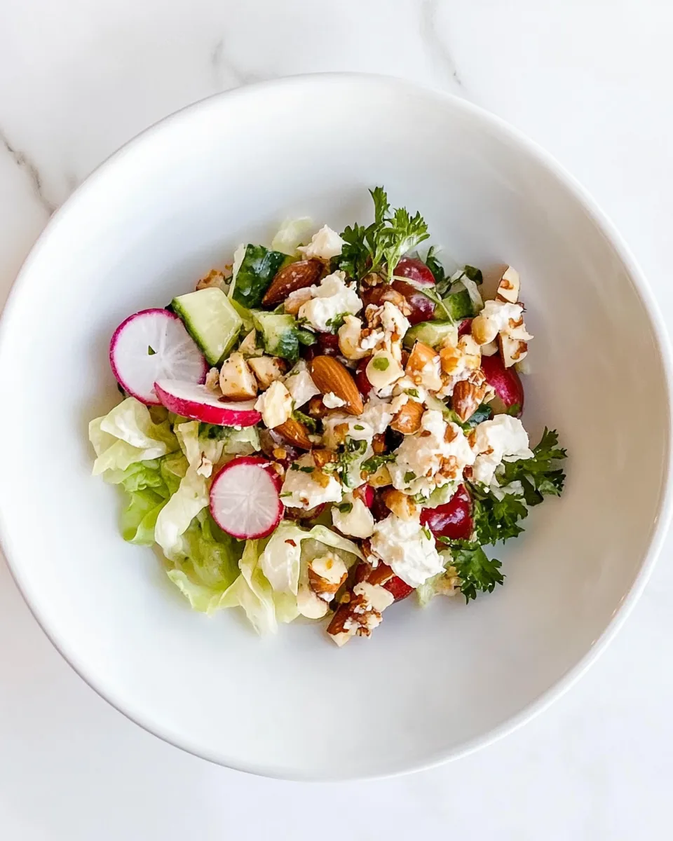 Fresh Waldorf Salad dish photo