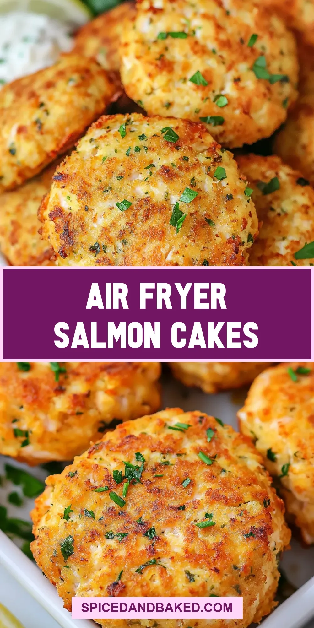 Air Fryer Salmon Cakes Recipe