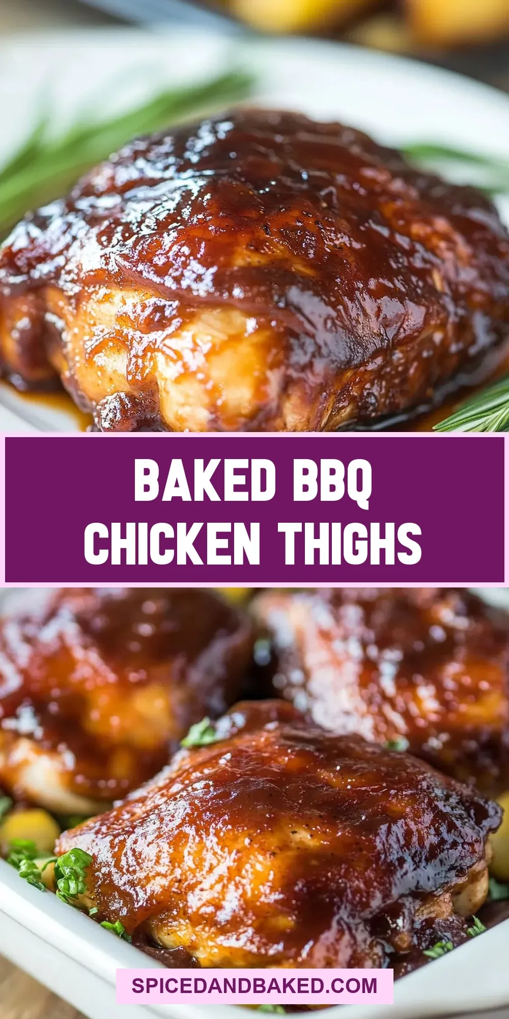 Easy Baked Bbq Chicken Thighs Recipe