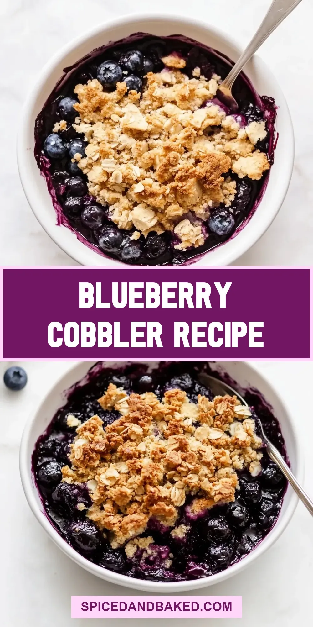 How To Make Homemade Blueberry Cobbler