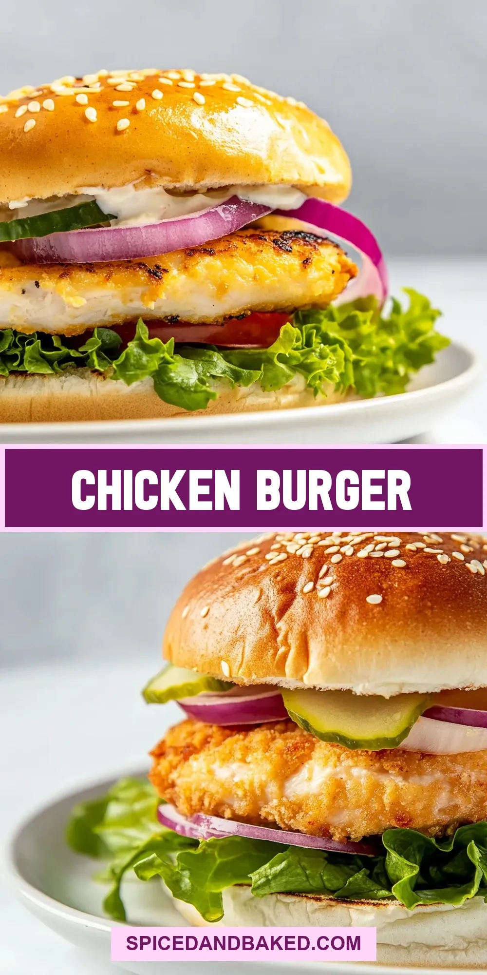 How To Make Quick Chicken Burger