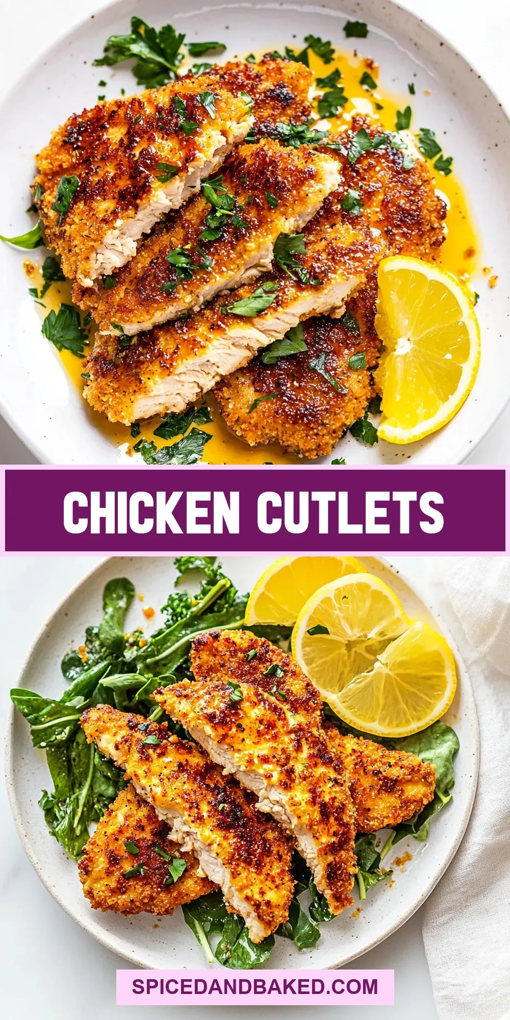 Perfect Chicken Cutlets