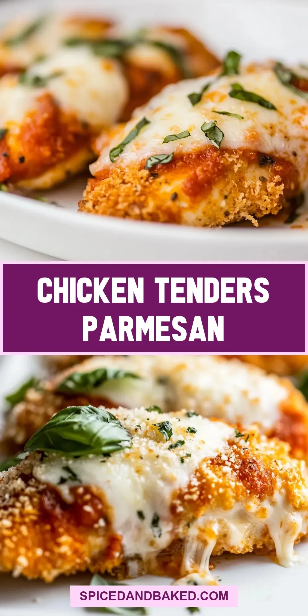Easy Chicken Tenders Parmesan
