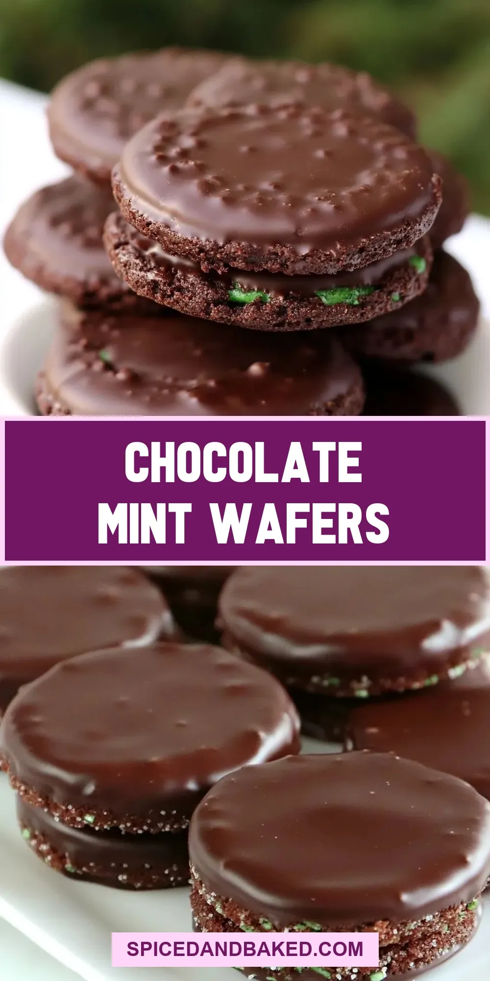 How To Make Amazing Chocolate Mint Wafers