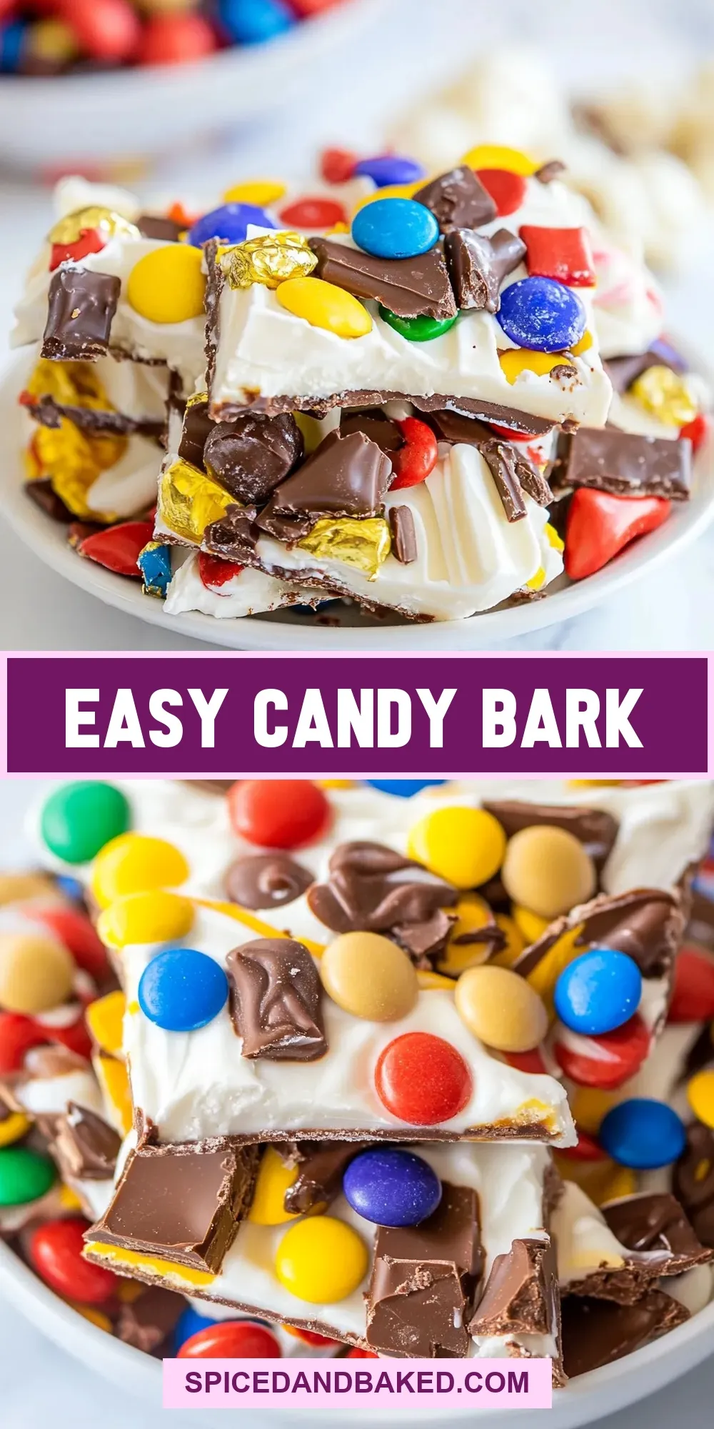 Simple Easy Candy Bark