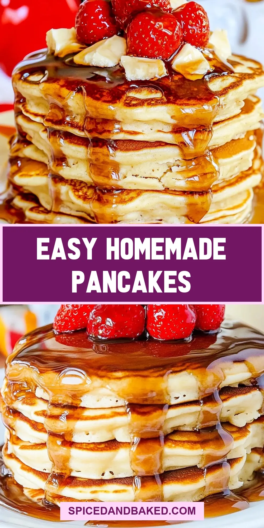 Easy Homemade Pancakes (Ultimate & Delicious)