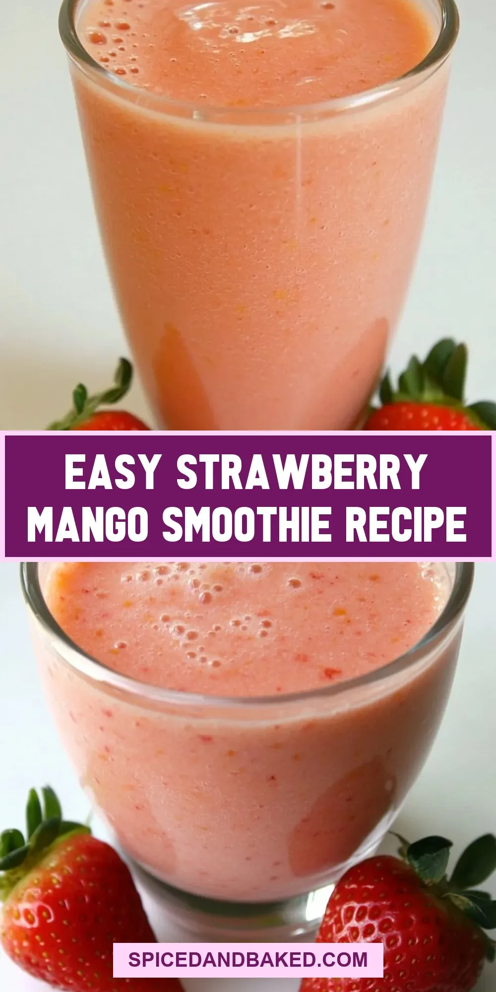 Easy Easy Strawberry Mango Smoothie Recipe