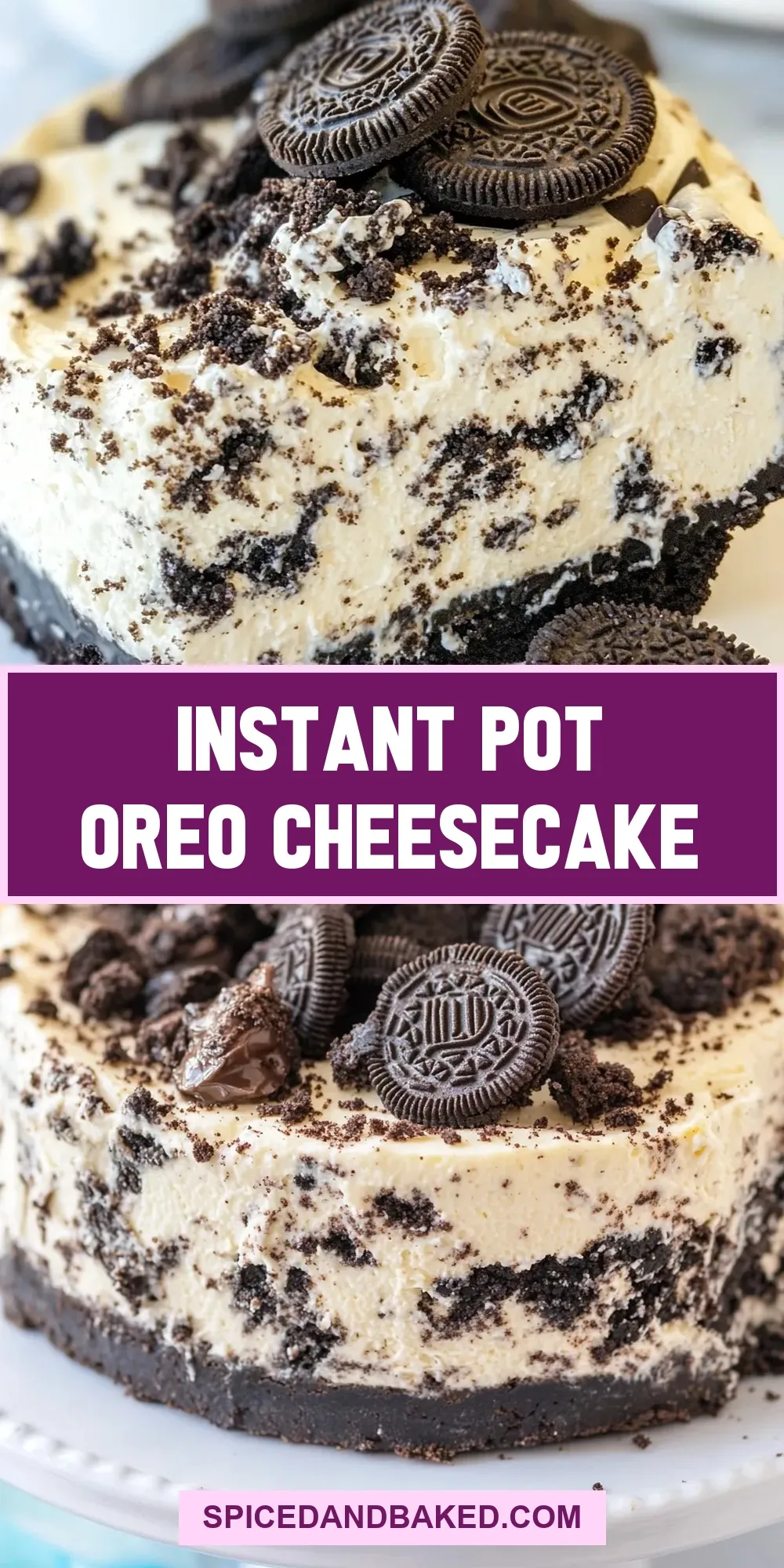 How To Make Homemade Instant Pot Oreo Cheesecake