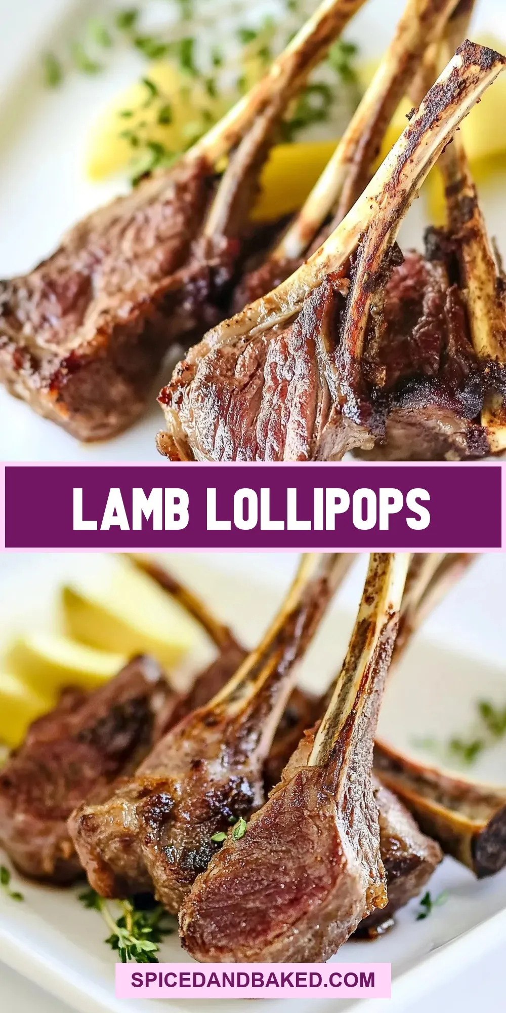 Lamb Lollipops Recipe