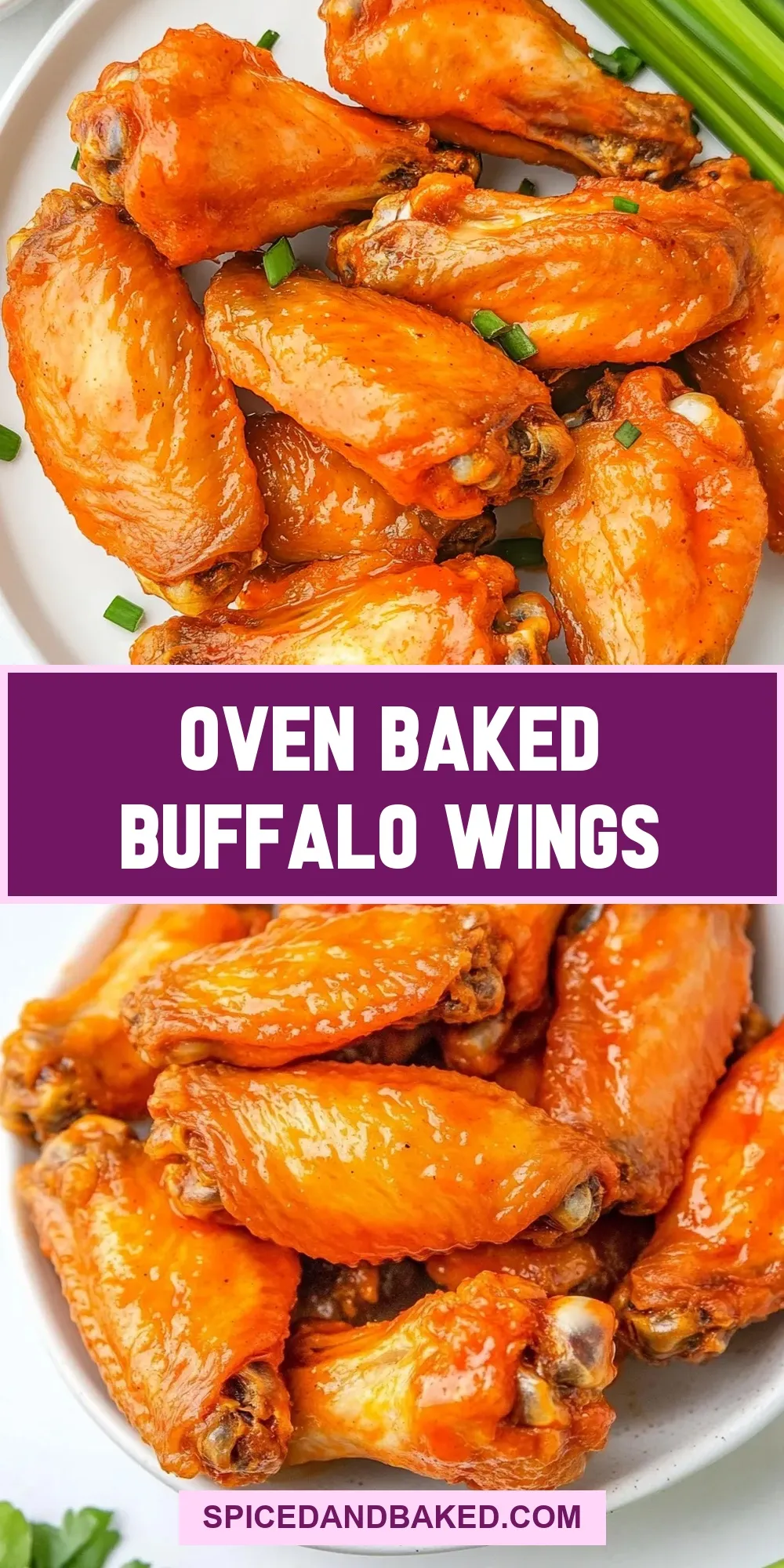 Tasty Oven Baked Buffalo Wings