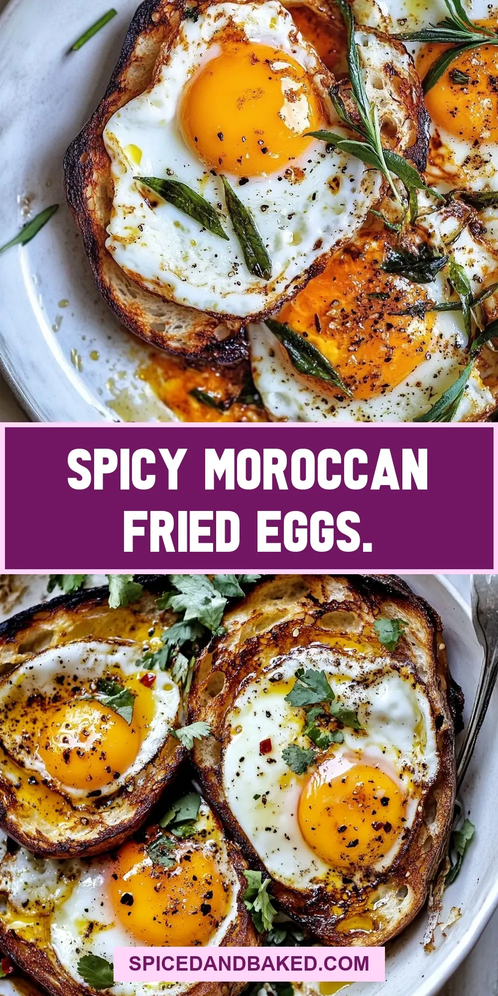 How To Make Amazing Spicy Moroccan Fried Eggs.