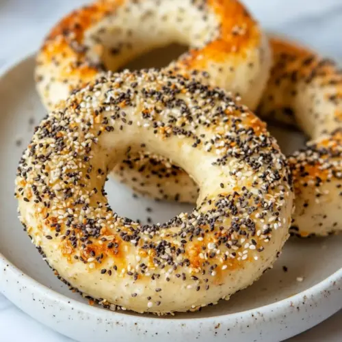 Easy 2-Ingredient Cottage Cheese Bagels photo