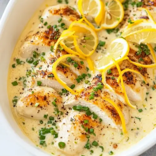 Easy 30-Minute Creamy Lemon Garlic Chicken photo