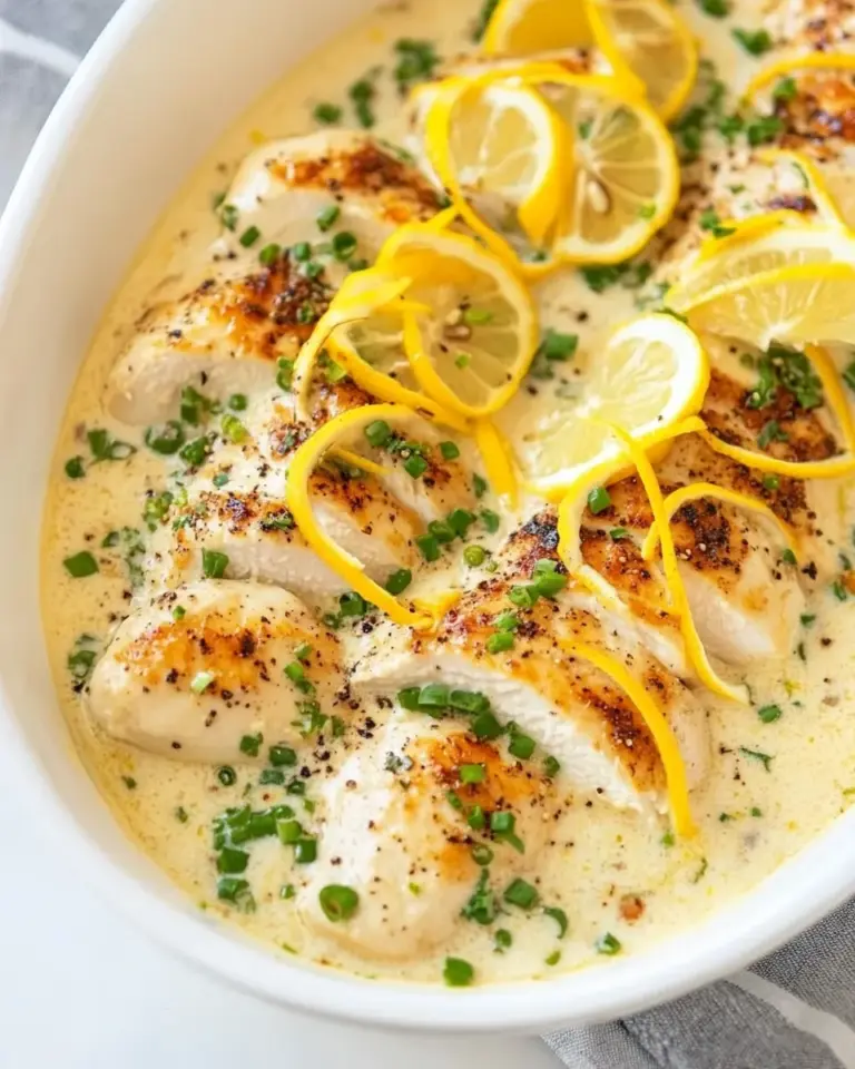 Easy 30-Minute Creamy Lemon Garlic Chicken photo