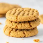 Easy 3 ingredient Peanut Butter Cookies photo