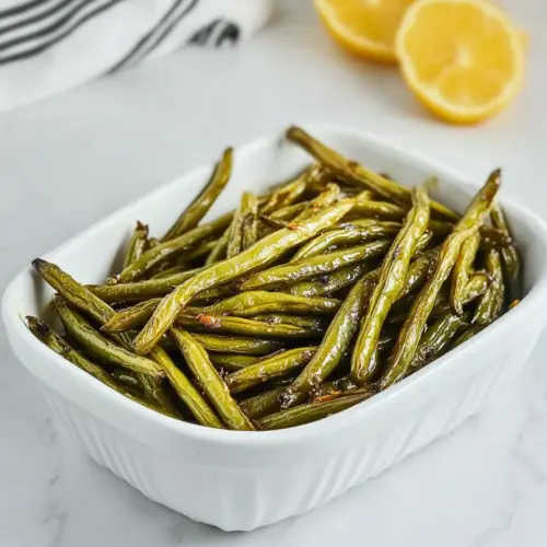 Homemade Air-Fryer Green Beans photo