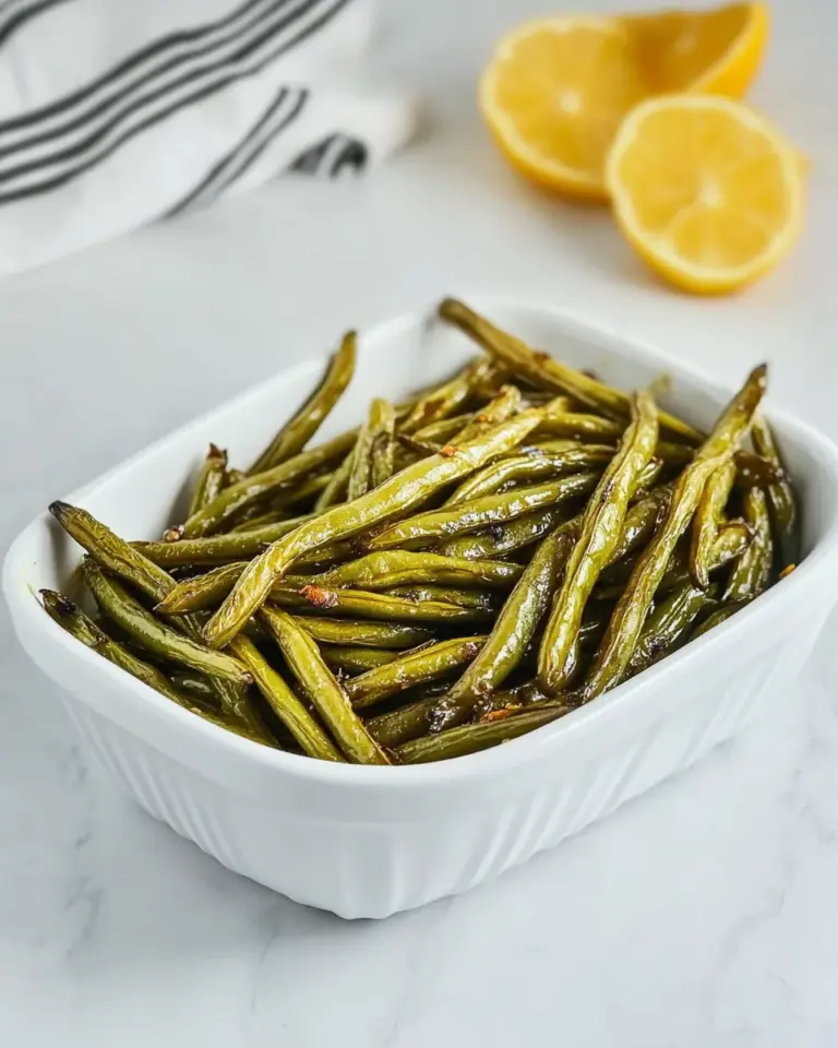 Homemade Air-Fryer Green Beans photo