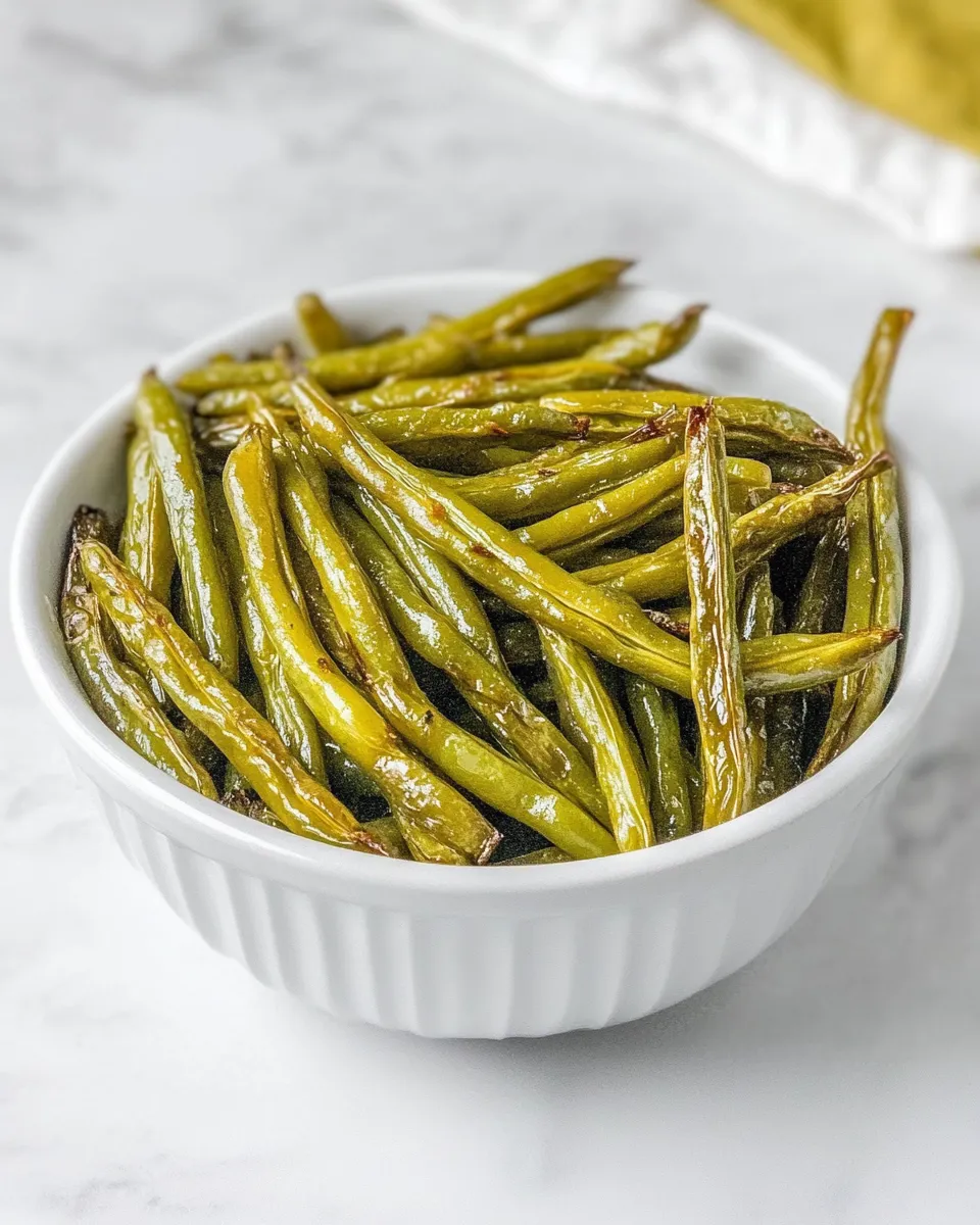 Easy Air-Fryer Green Beans recipe photo