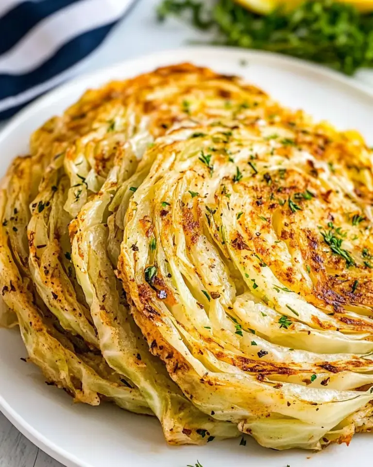 Easy Air Fryer Cabbage Steaks photo