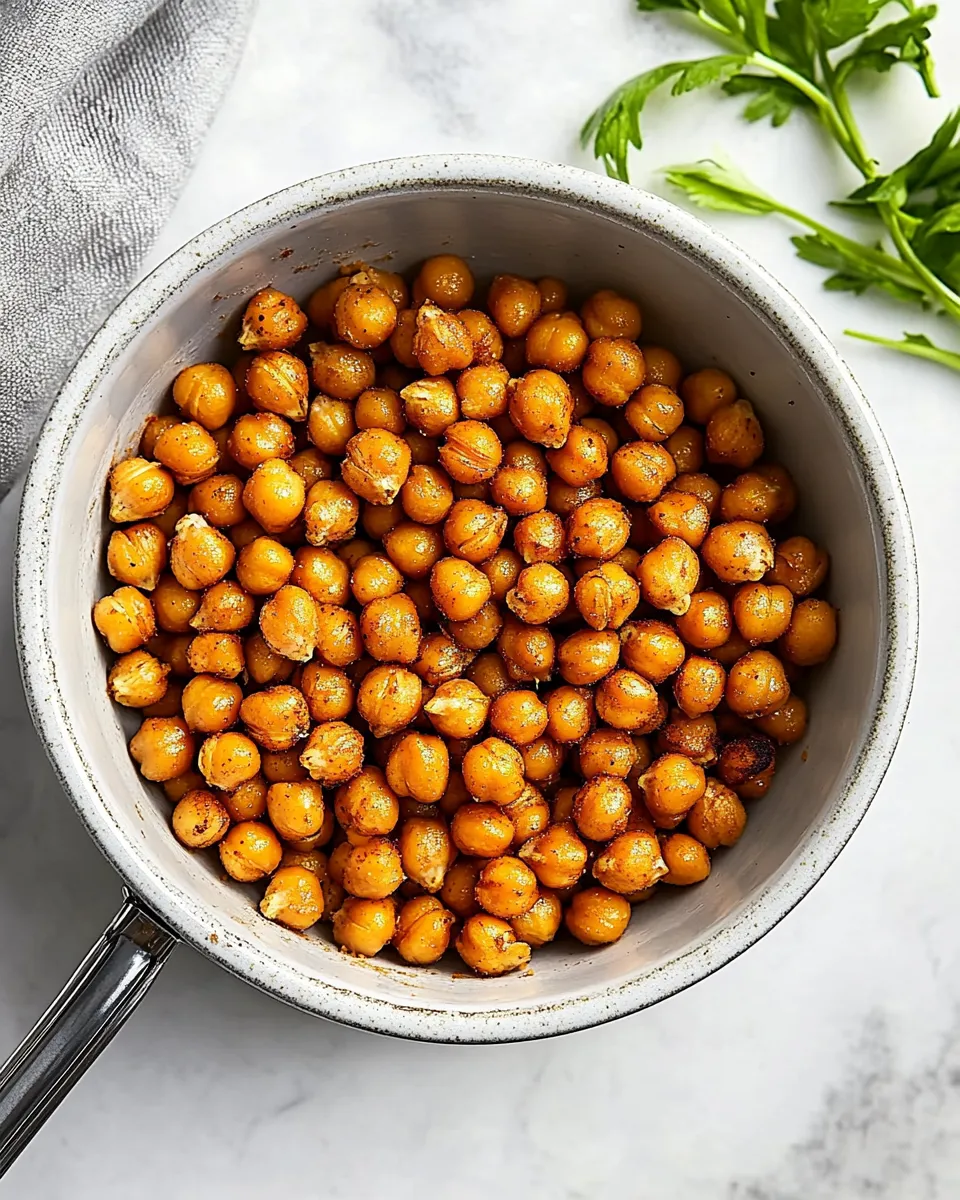 Easy Air Fryer Chickpeas recipe photo