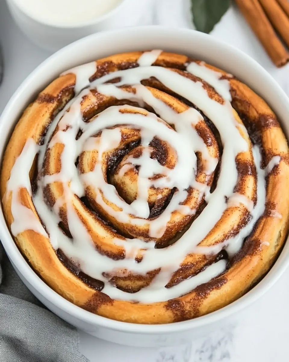 Quick Air Fryer Cinnamon Rolls recipe photo