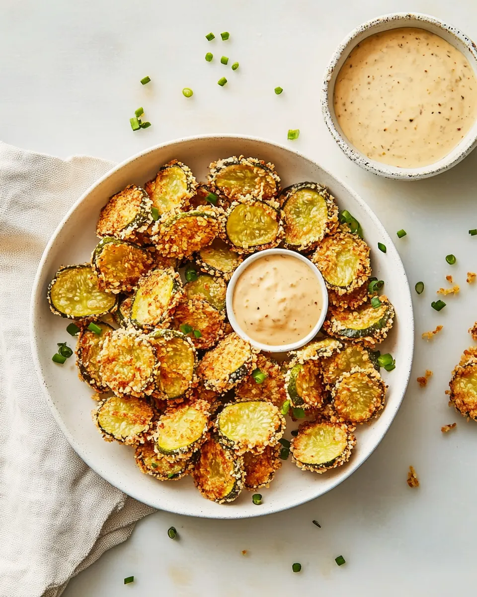 Classic Air Fryer Fried Pickles image
