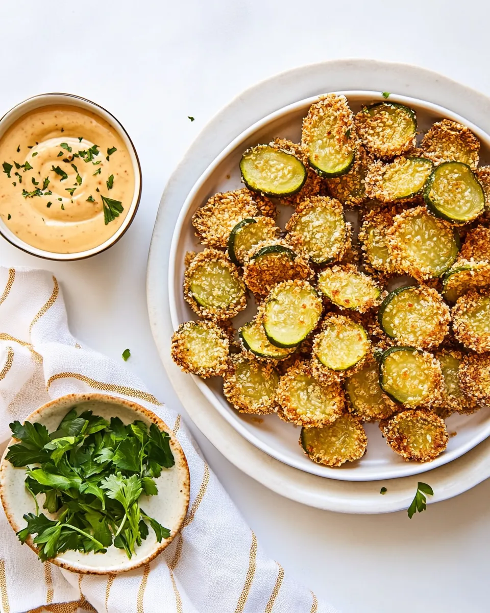 Easy Air Fryer Fried Pickles recipe photo
