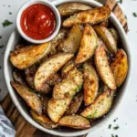 Homemade Air Fryer Potato Wedges photo