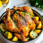 Homemade Air Fryer Whole Chicken photo