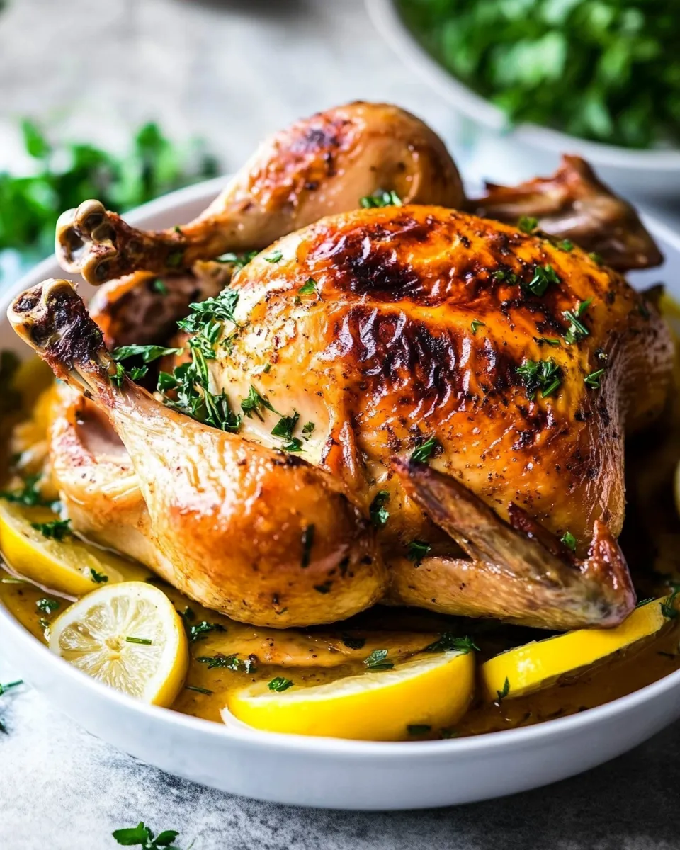 Easy Air Fryer Whole Chicken recipe photo