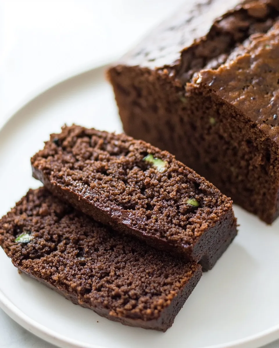 Easy Almond Flour Double Chocolate Zucchini Bread recipe photo