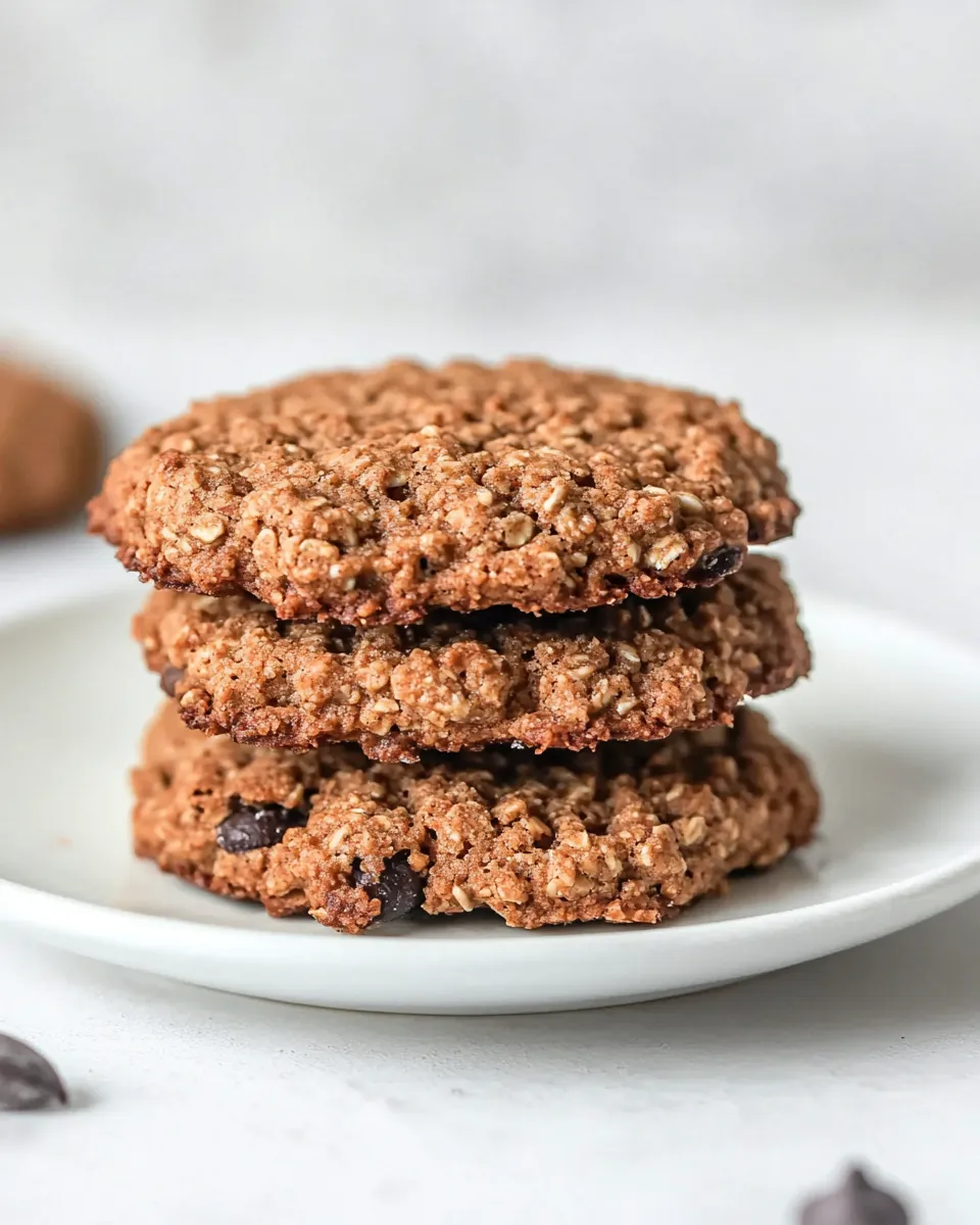 Delicious Almond Flour Oatmeal Cookies shot