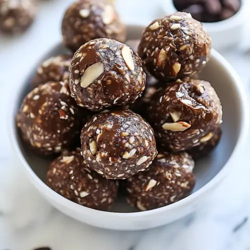 Homemade Almond Joy Energy Balls photo