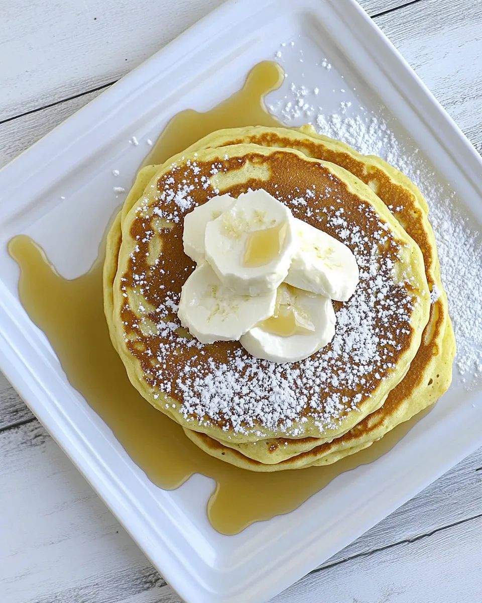 Classic Alton Browns Perfect Pancakes recipe photo