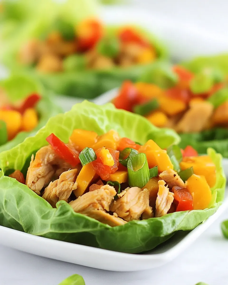 Easy Asian Turkey Lettuce Wraps photo