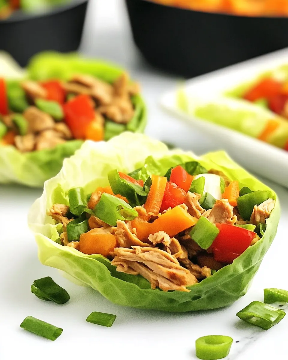 Delicious Asian Turkey Lettuce Wraps image