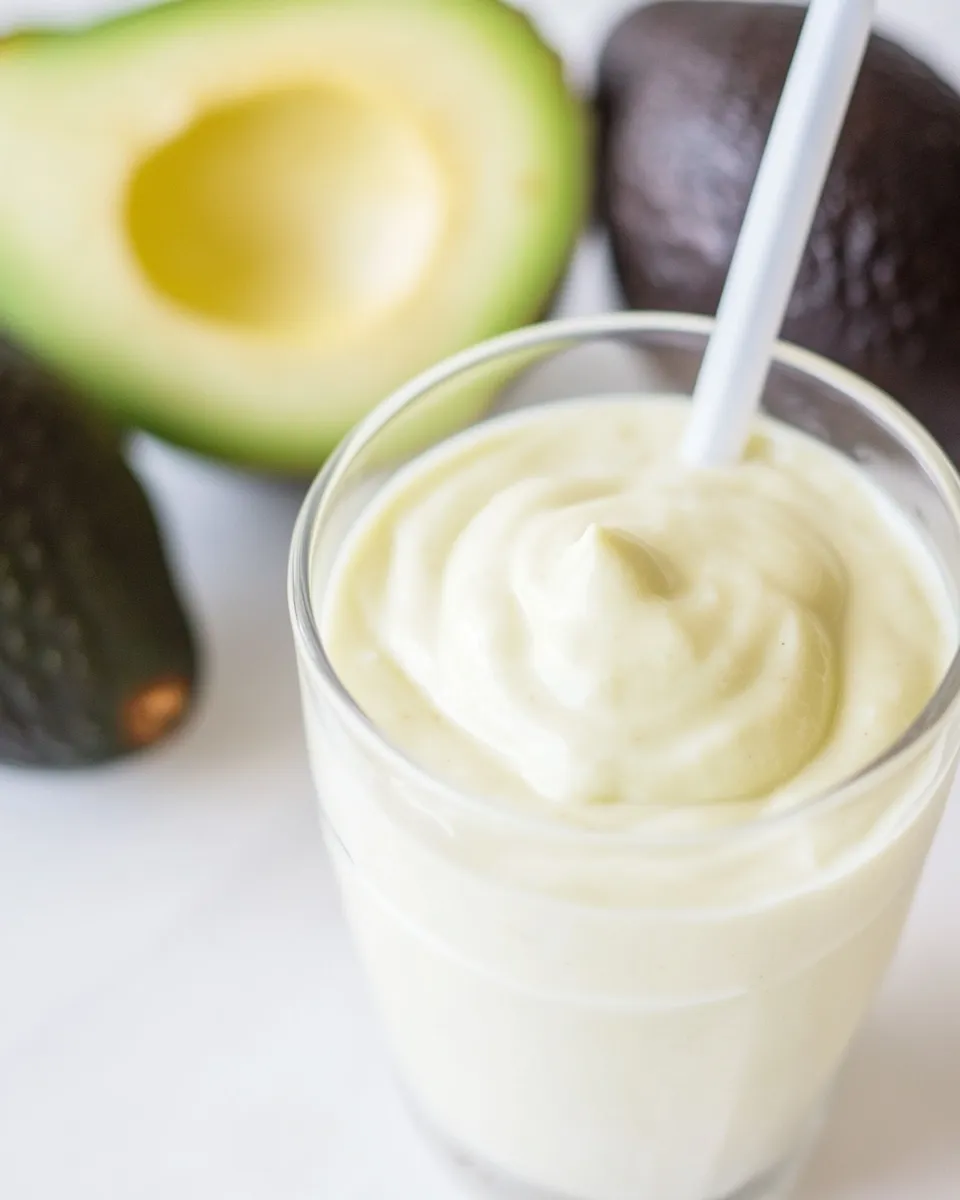 Classic Avocado Milk image