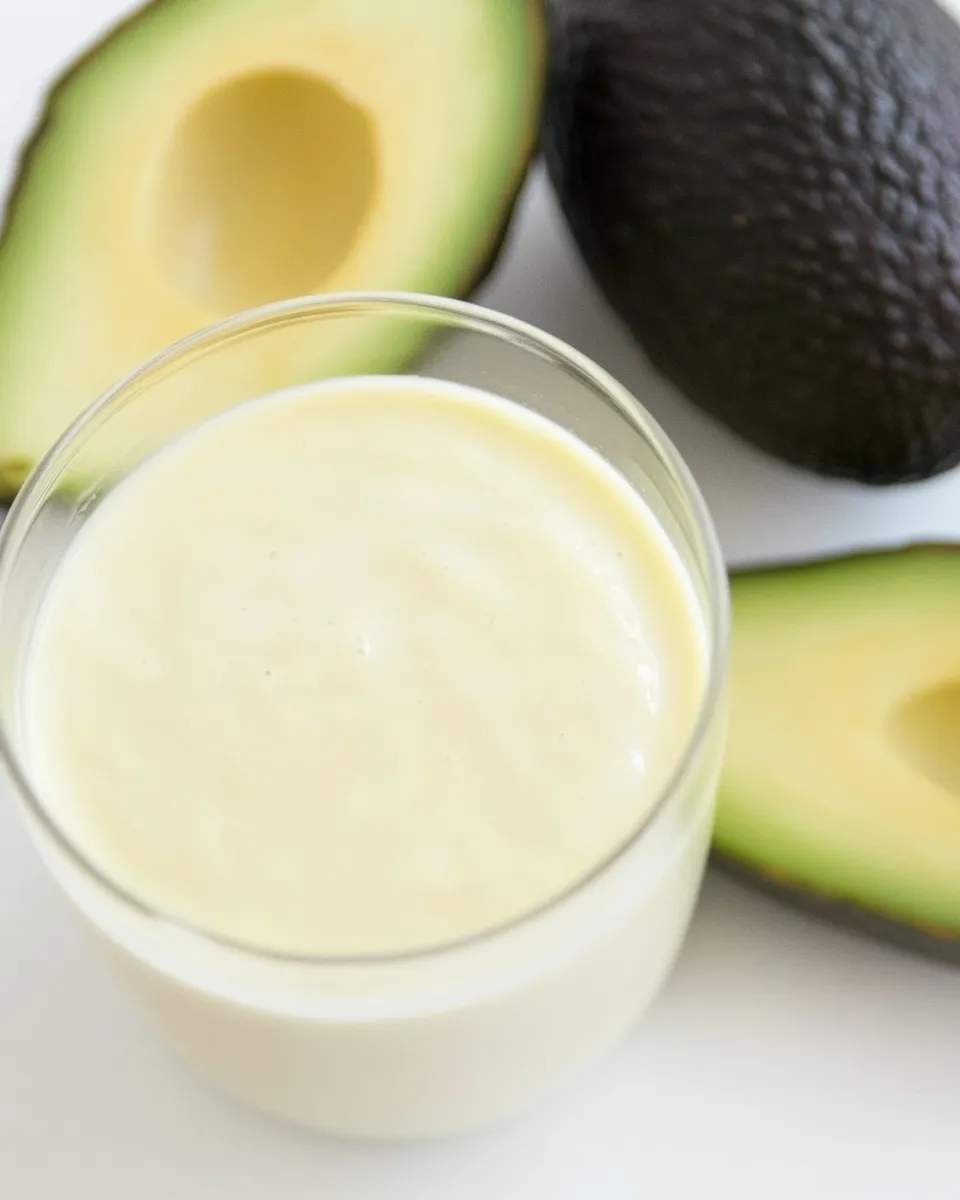 Delicious Avocado Milk shot