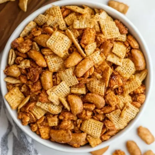 Homemade BBQ Snack Mix photo