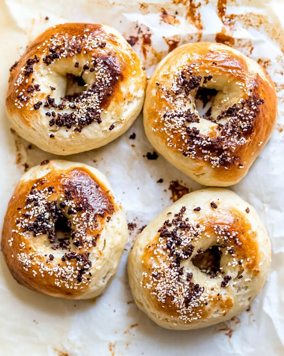 Classic Babka-Inspired Bagels shot