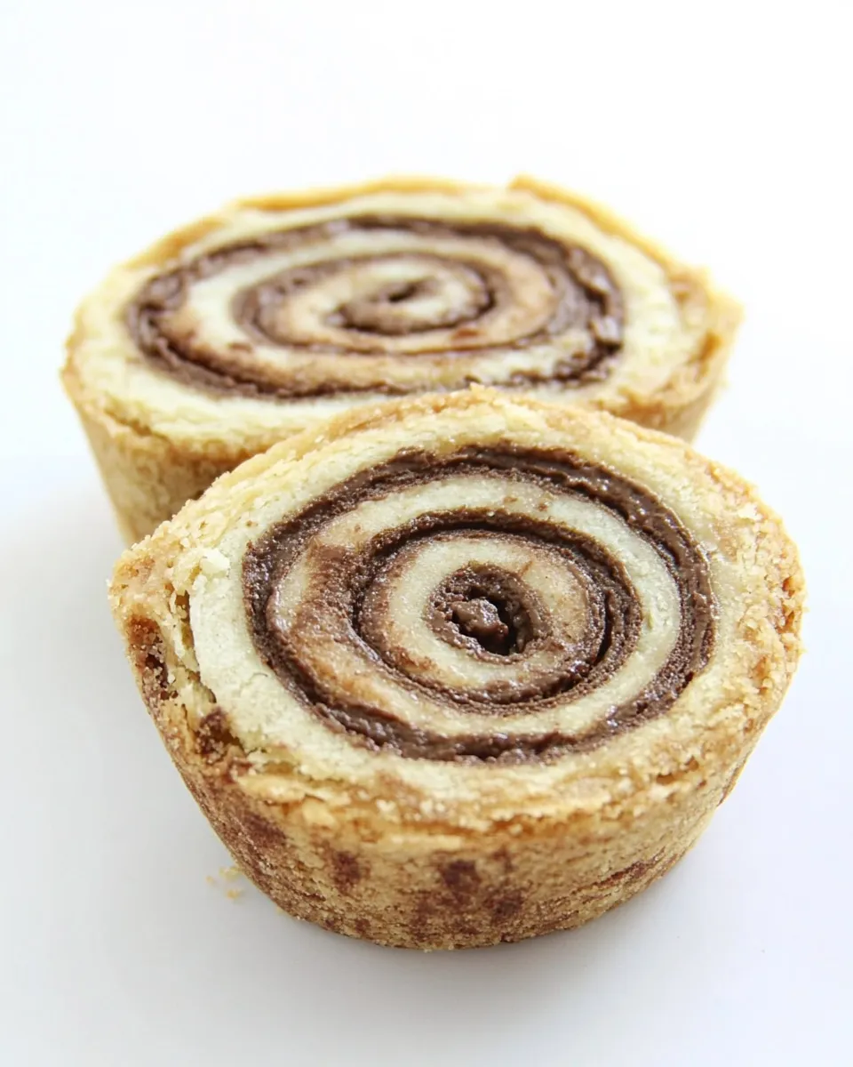 Homemade Bake and Slice Chocolate Swirls recipe photo