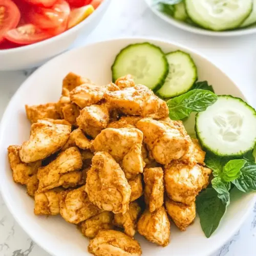 Homemade Baked Chicken Shawarma Bites photo