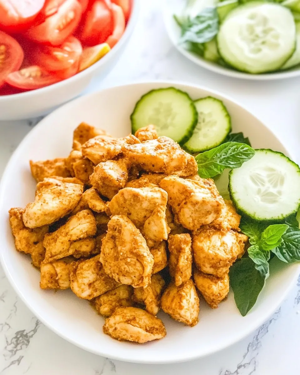 Homemade Baked Chicken Shawarma Bites photo